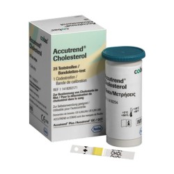 Paski do testów Accutrend Cholesterol - 25 szt