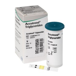 Paski do testów Accutrend Triglycerid - 25 szt