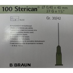 Igła B.BRAUN Sterican 27G 0,40 x 40 100 szt