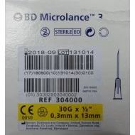 Igła BD Microlance 30G 0,3 x 13 100 szt