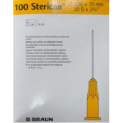 Igła B.BRAUN Sterican 20G 0,90 x 70 100 szt
