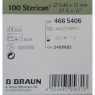 Igła B.BRAUN Sterican 27G 0,40 x 12 100 szt
