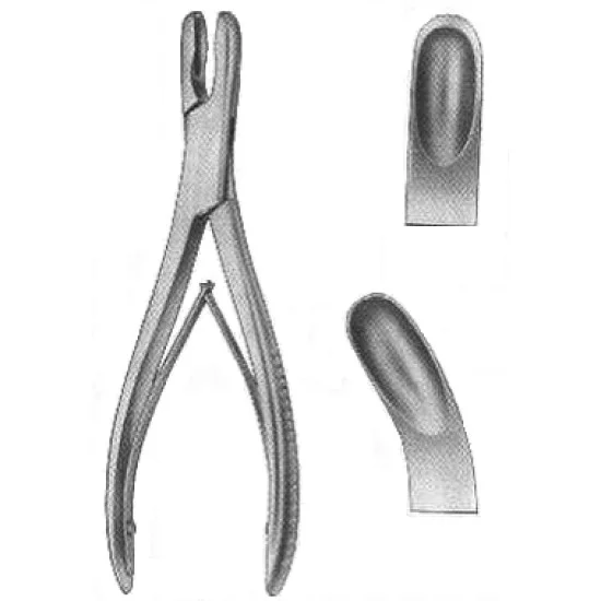Odgryzacz kostny prosty LUER 17 cm Odgryzacz kostny prosty LUER 17 cm