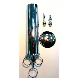 Strzykawka laryngologiczna metalowa JEANETTE 150 ml