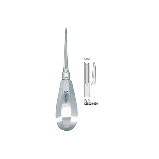 Dźwignia stomatologiczna prosta BEIN 2 mm