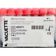 Probówki VACUETTE 8 ml z Serum Sep Clot Activator 16 x 100 mm 50 szt