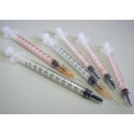 Strzykawka 1 ml tuberkulinowa Luer BD Plastipak z igłą 25G 0,5 x 16 120 szt