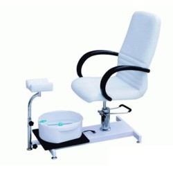 Fotel kosmetyczny pedicure SPA z masażerem