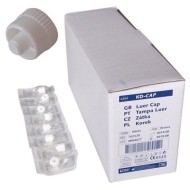 Korek do wenflonów luer biały KD-CAP 100 szt