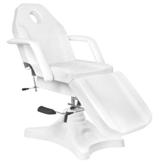 Fotel kosmetyczny hydrauliczny A234 biały