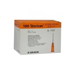 Igła B.BRAUN Sterican 25G 0,50 x 25 100 szt