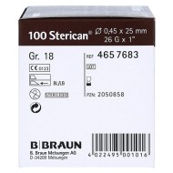 Igła B.BRAUN Sterican 26G 0,45 x 25 100 szt