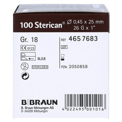 Igła B.BRAUN Sterican 26G 0,45 x 25 100 szt