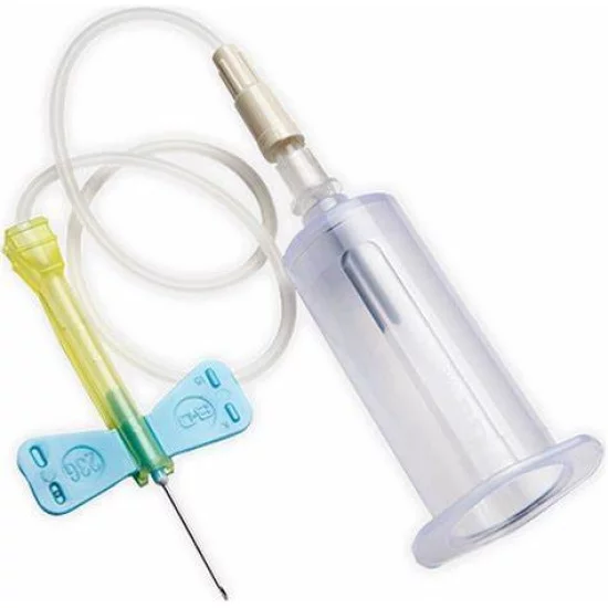 Igła BD Vacutainer motylek 21G 0,8 x 19 Safety-Lok z holderem wężyk 178 mm 25 szt