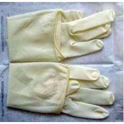 Rękawice lateksowe sterylne pudrowane 1 para