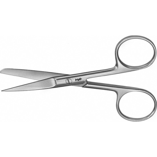 Nożyczki chirurgiczne proste końcówki ostra i tępa B.BRAUN 10,5 cm