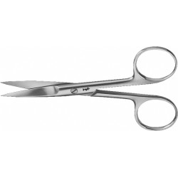 Nożyczki chirurgiczne proste końcówki obydwie ostre B.BRAUN 11,5 cm