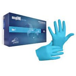 Rękawiczki jednorazowe nitrylowe bezpudrowe EasyCARE XL 100 szt