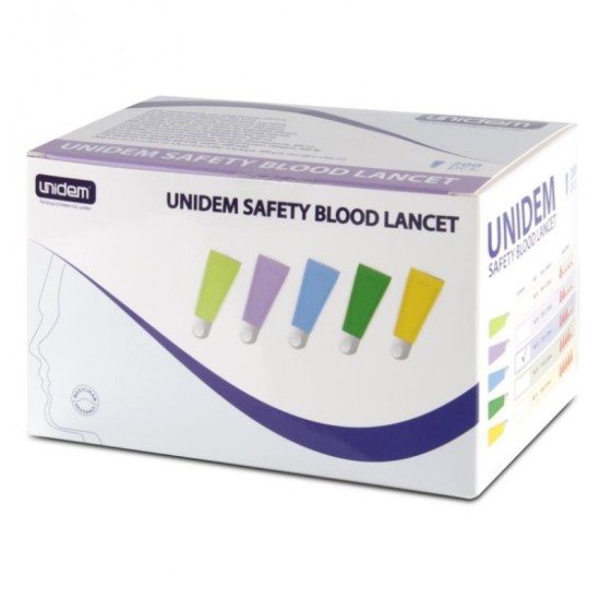 Nakłuwacz jednorazowy UNIDEM H+ 29G 1,5 mm dla dzieci 200 szt