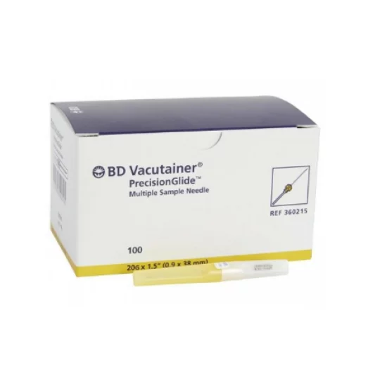 Igła BD Vacutainer PrecisionGlide 20G 0,9 x 38 100 szt