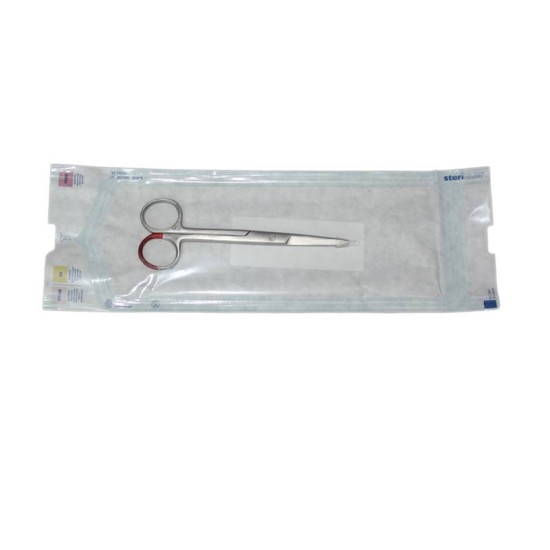 Nożyczki chirurgiczne sterylne końcówki obydwie ostre 14,5 cm